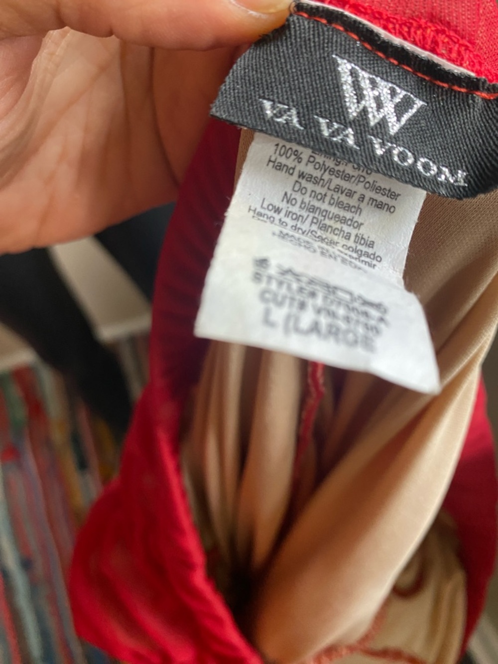Va Va Voom Red Ruched Mesh Midi Dress - Picture 12 of 13